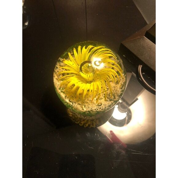 Art Glass Paperweight  ISP home - Picture 3 of 5